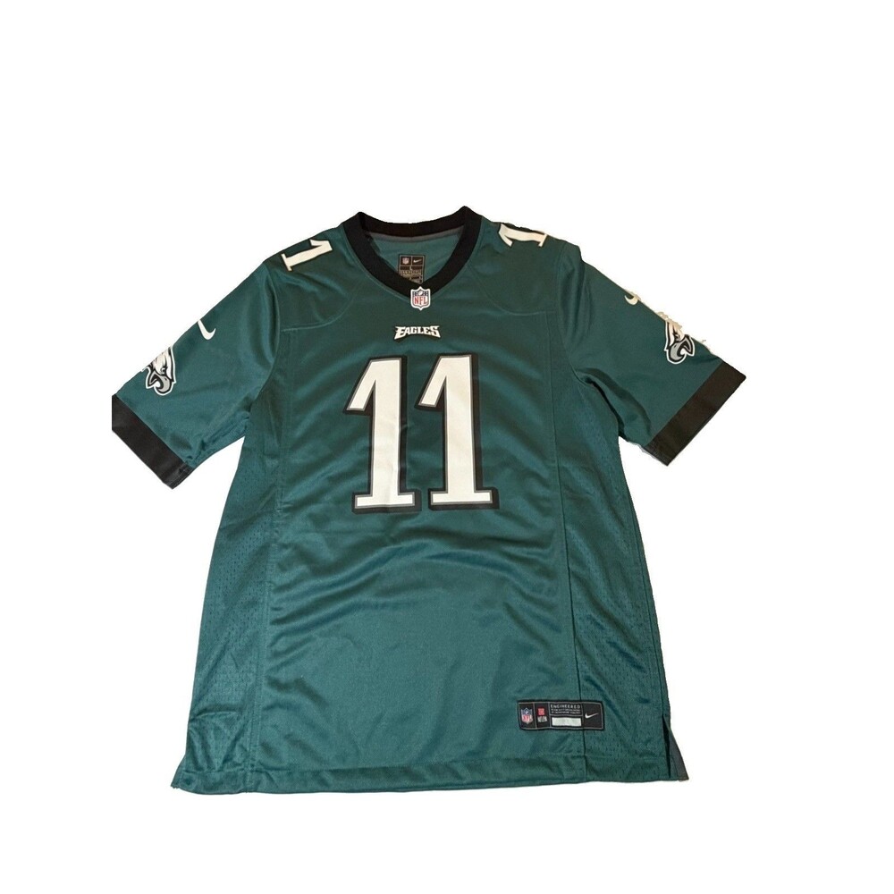 Nike AJ Brown #11 Philadelphia Eagles Game Jersey Men’s Large NWOT NFL Green